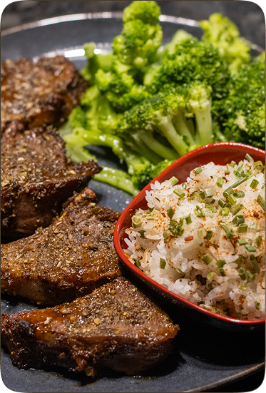 Chef meal preparation